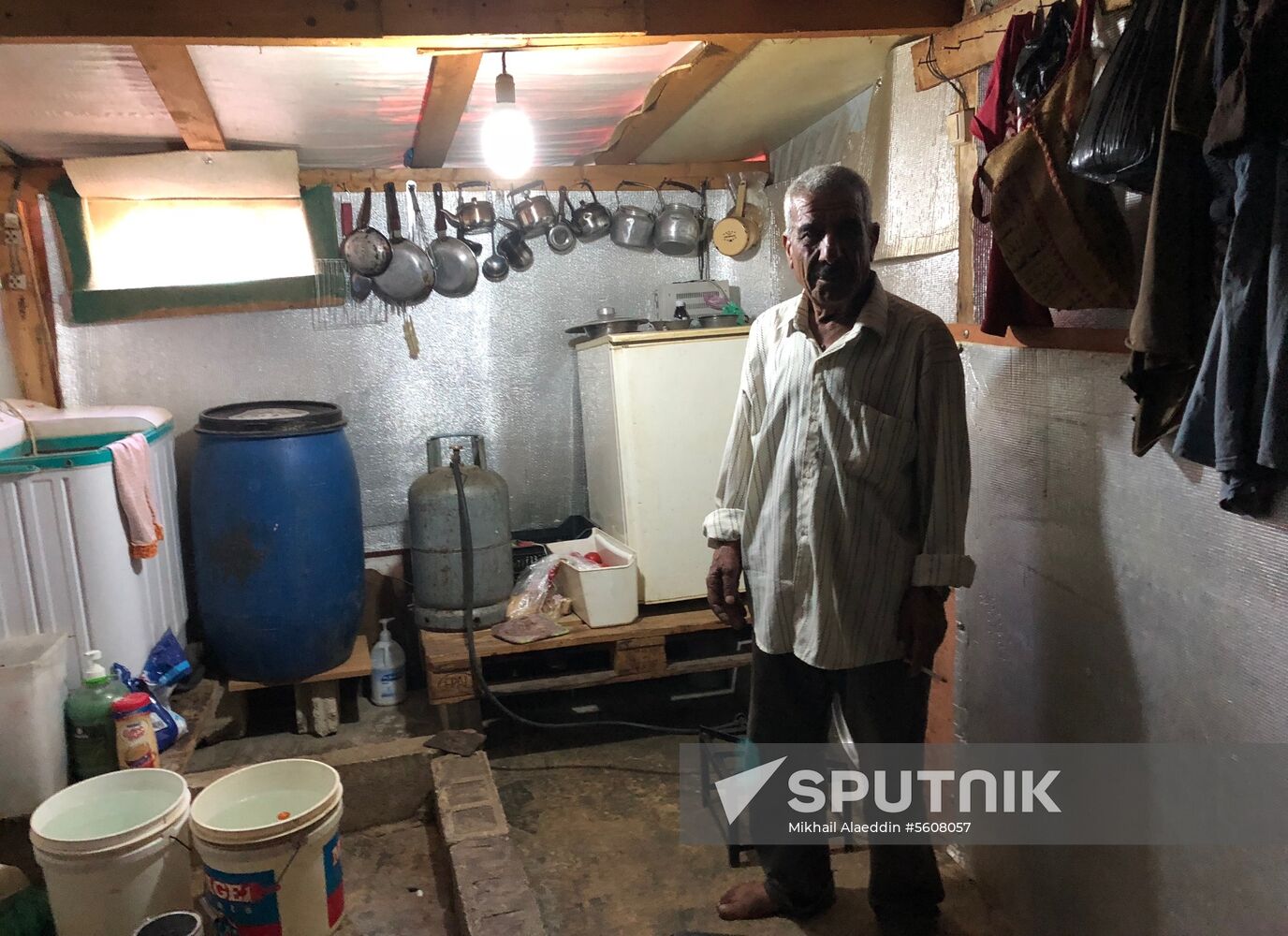 Syrian refugees in Bekaa Valley, Lebanon