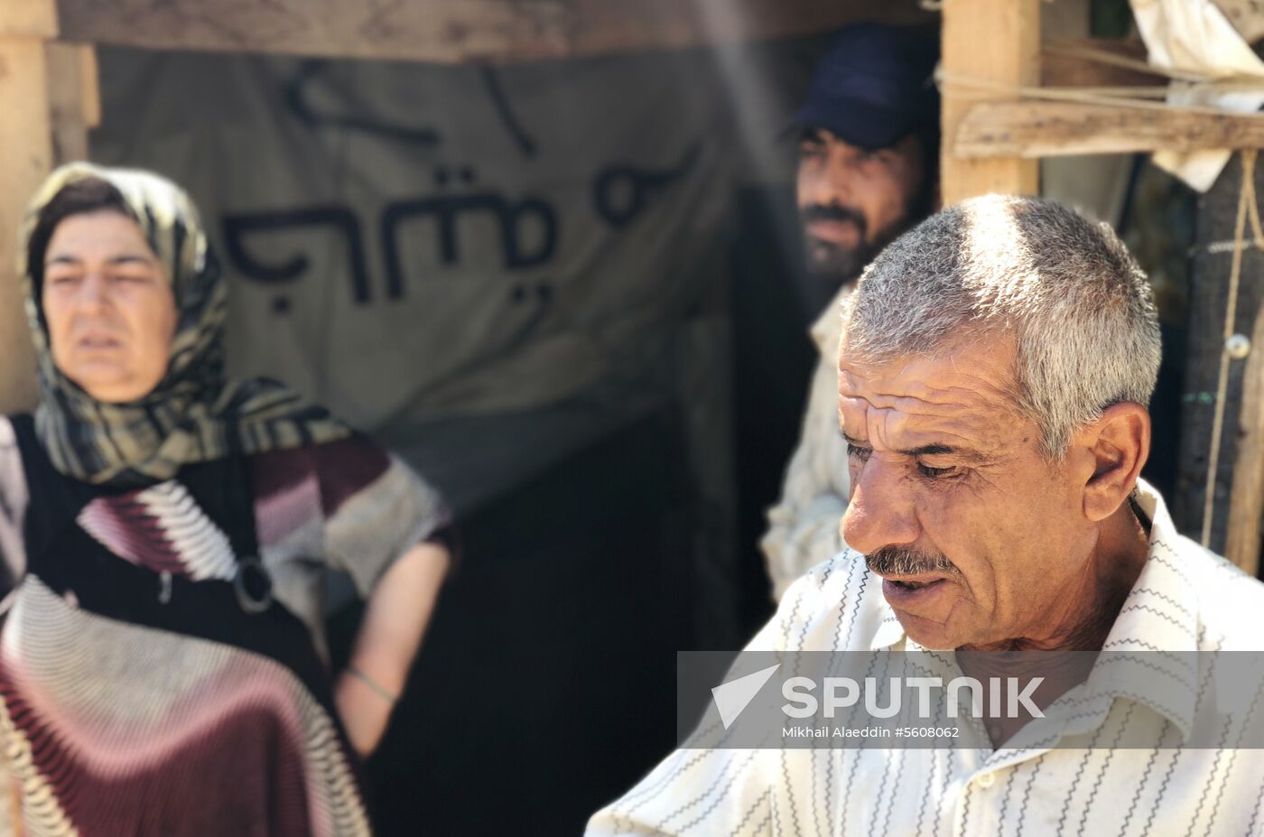 Syrian refugees in Bekaa Valley, Lebanon