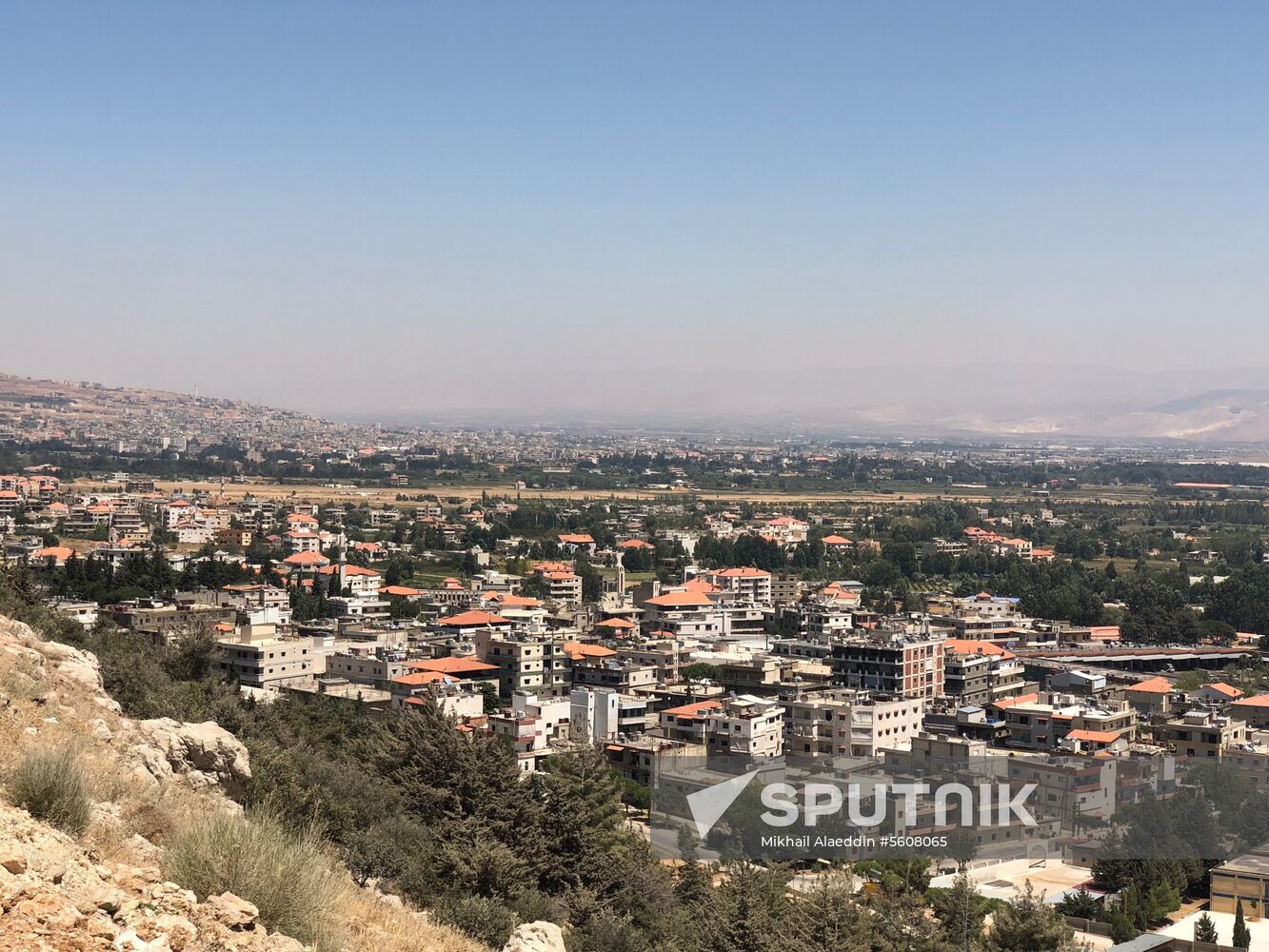 Syrian refugees in Bekaa Valley, Lebanon