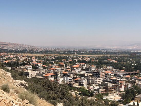 Syrian refugees in Bekaa Valley, Lebanon
