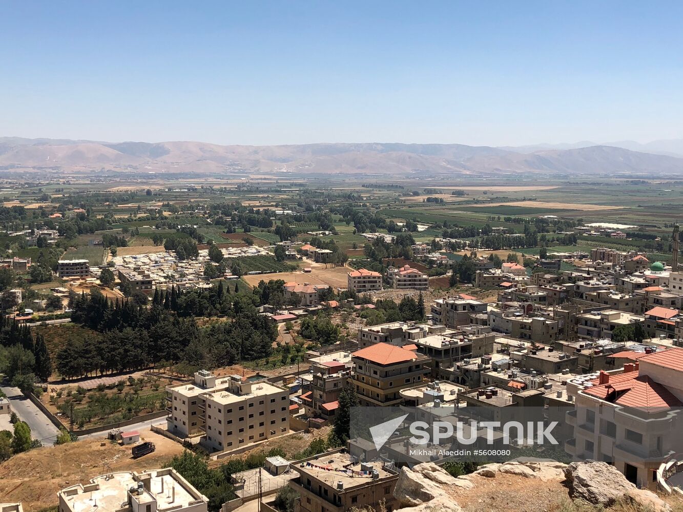 Syrian refugees in Bekaa Valley, Lebanon