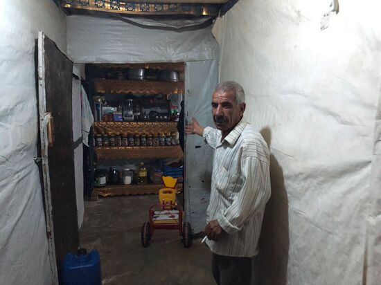 Syrian refugees in Bekaa Valley, Lebanon