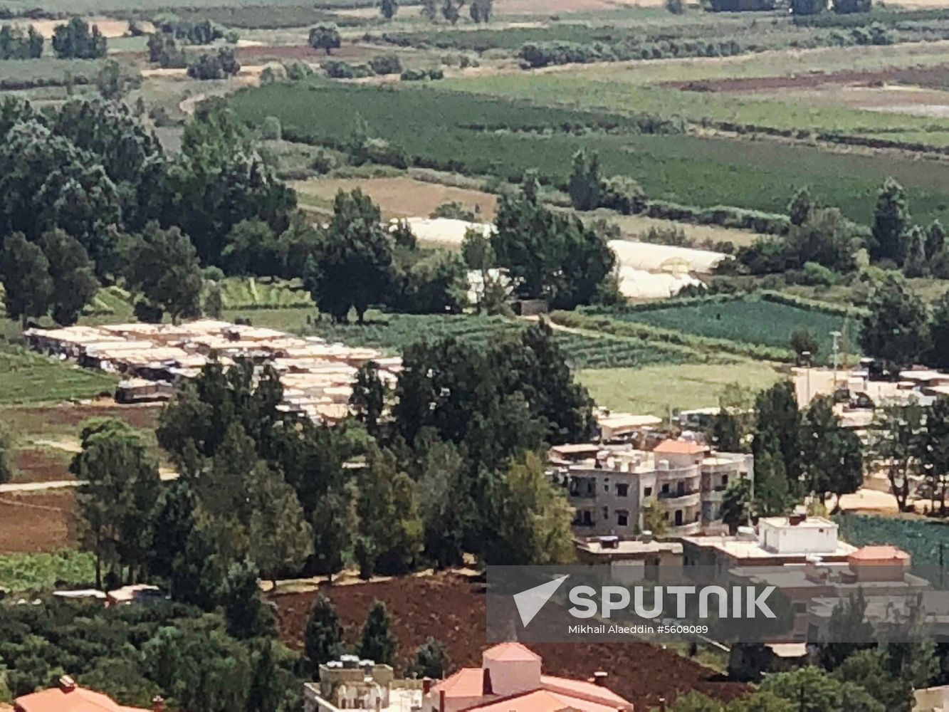 Syrian refugees in Bekaa Valley, Lebanon