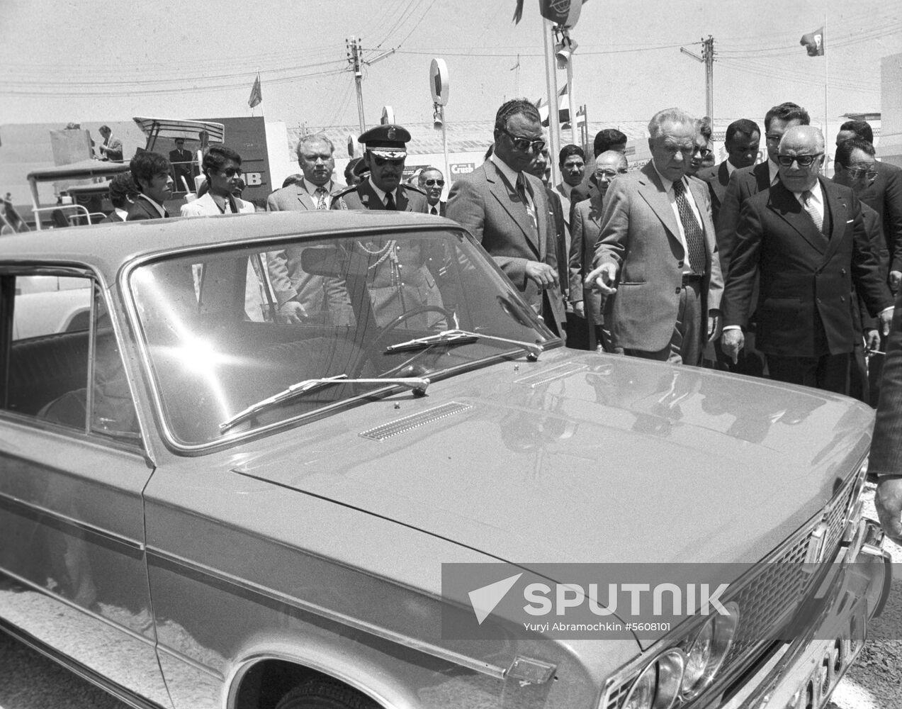 Alexei Kosygin visits Tunisia