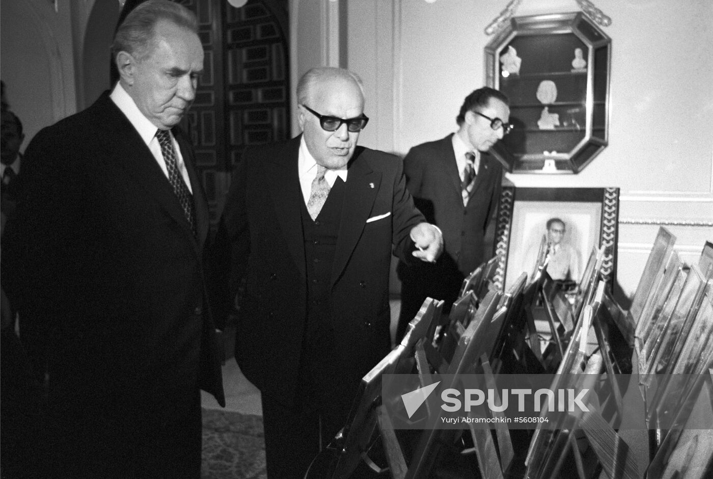 Alexei Kosygin visits Tunisia
