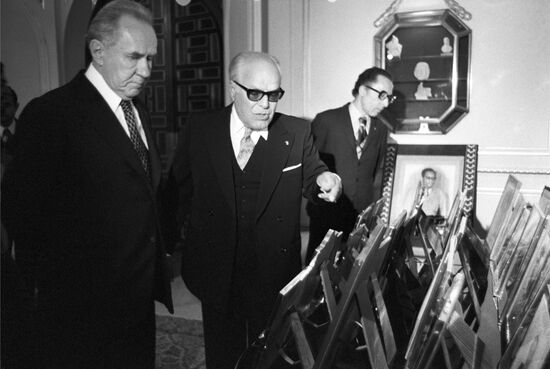 Alexei Kosygin visits Tunisia