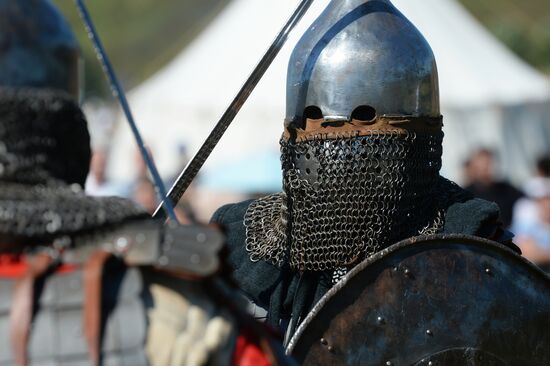 Historical reenactment devoted to 780th anniversary of Defense of Kozelsk