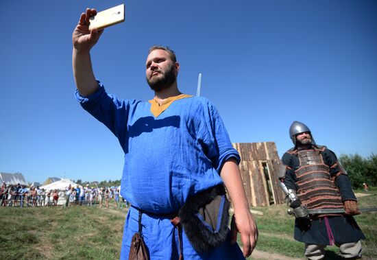 Historical reenactment devoted to 780th anniversary of Defense of Kozelsk