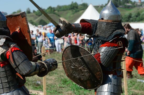 Historical reenactment devoted to 780th anniversary of Defense of Kozelsk