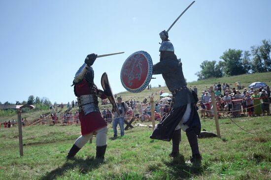 Historical reenactment devoted to 780th anniversary of Defense of Kozelsk
