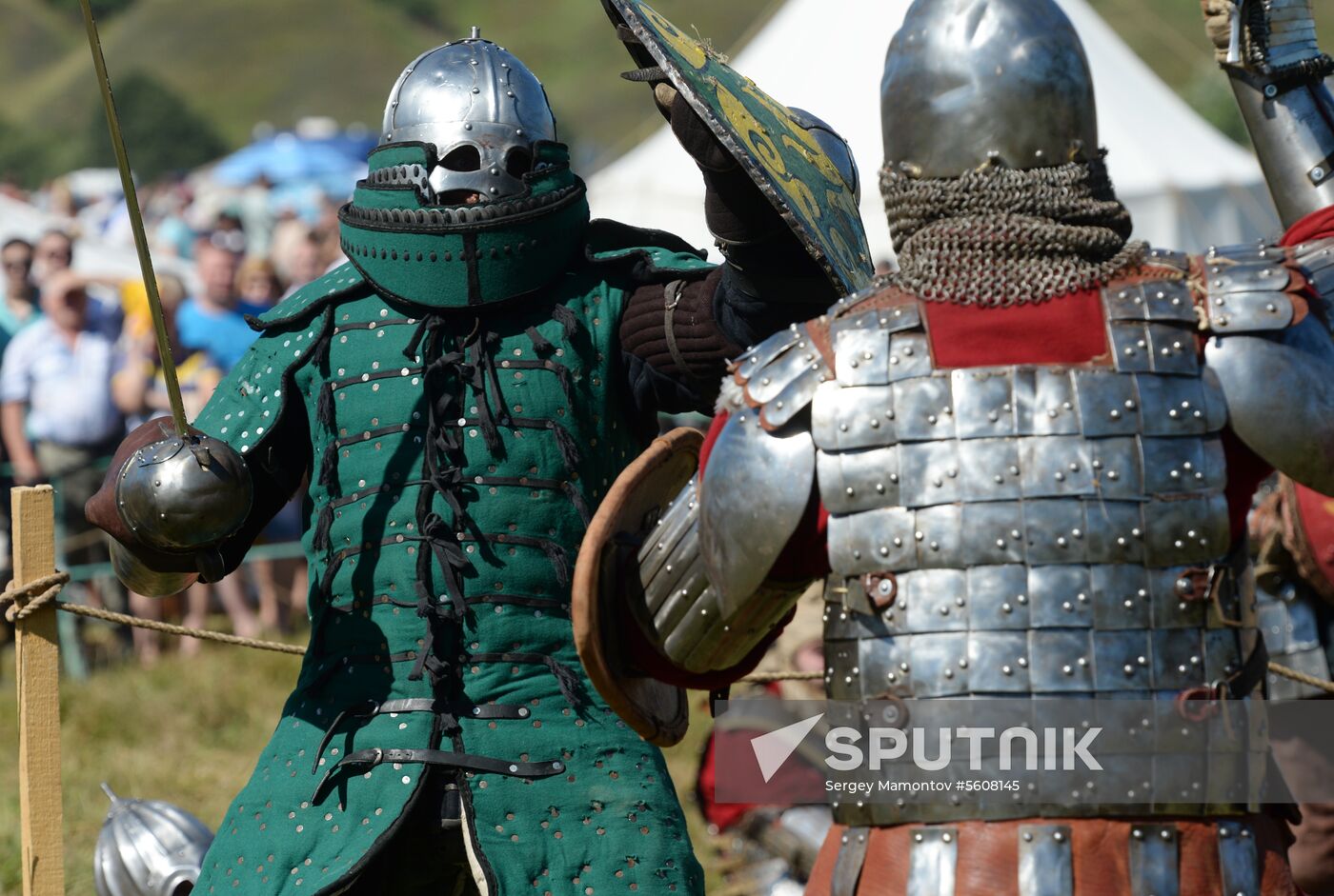 Historical reenactment devoted to 780th anniversary of Defense of Kozelsk