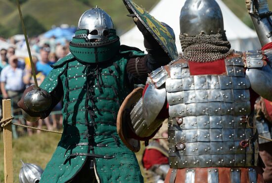 Historical reenactment devoted to 780th anniversary of Defense of Kozelsk