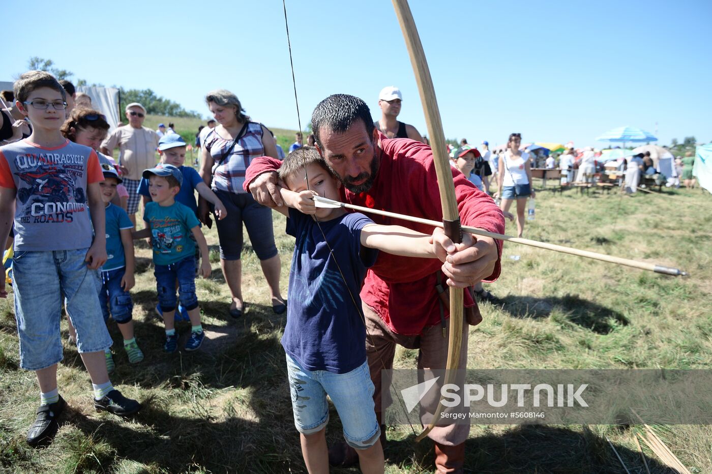 Historical reenactment devoted to 780th anniversary of Defense of Kozelsk