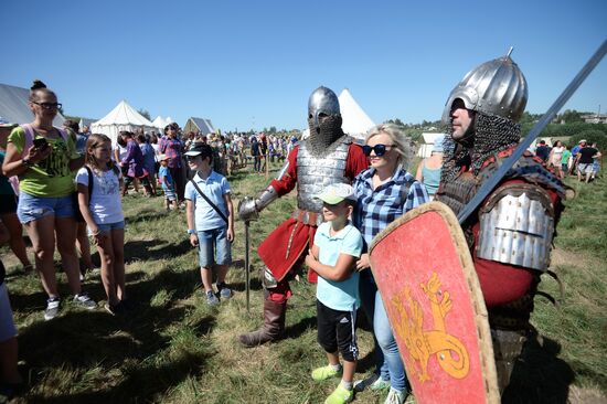 Historical reenactment devoted to 780th anniversary of Defense of Kozelsk
