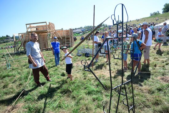 Historical reenactment devoted to 780th anniversary of Defense of Kozelsk
