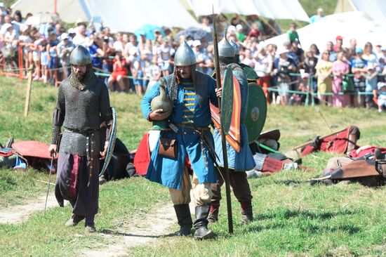 Historical reenactment devoted to 780th anniversary of Defense of Kozelsk