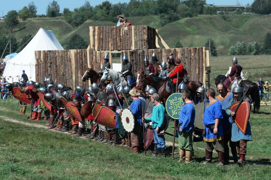 Historical reenactment devoted to 780th anniversary of Defense of Kozelsk
