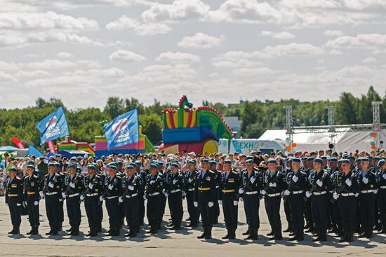 Open Sky military patriotic festival in Ivanovo