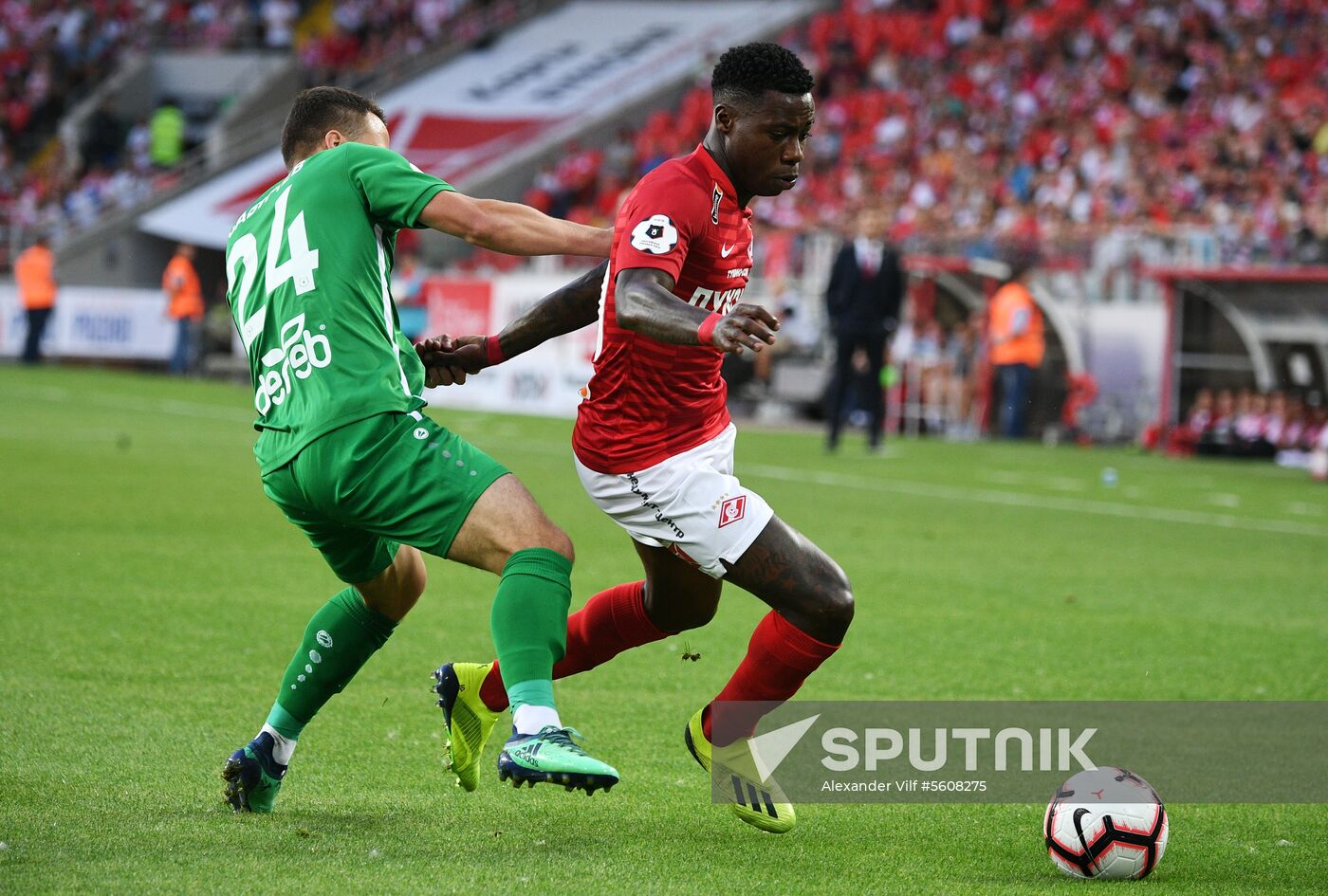 Football. Russian Premier League. Spartak vs. Anzhi