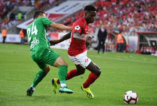 Football. Russian Premier League. Spartak vs. Anzhi