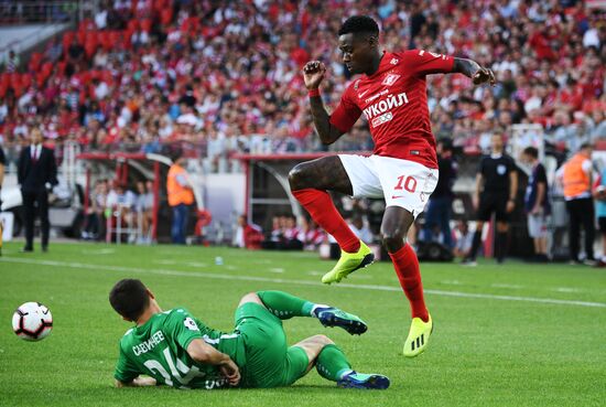 Football. Russian Premier League. Spartak vs. Anzhi