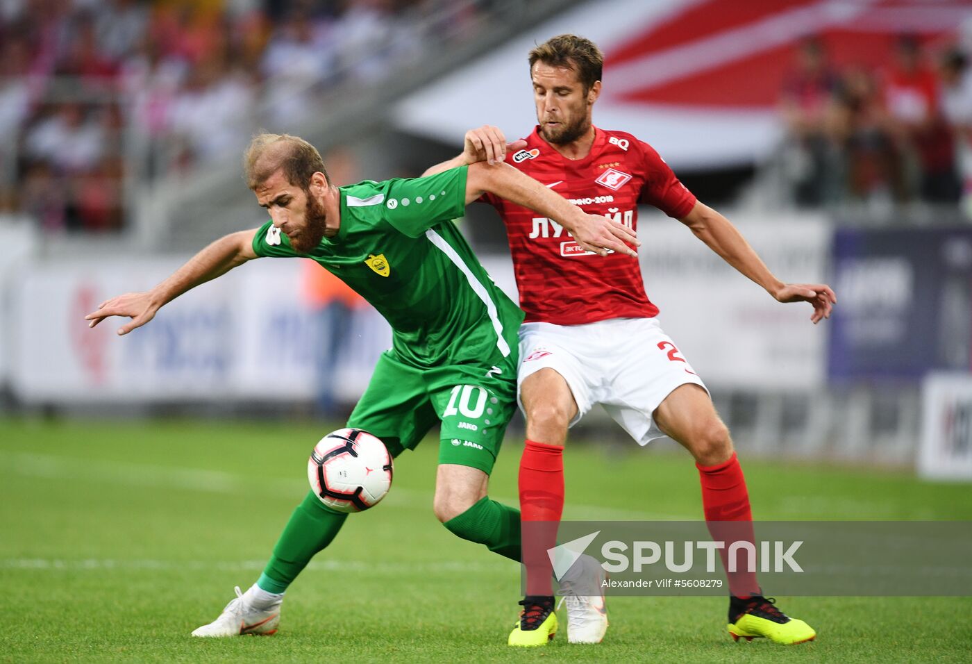 Football. Russian Premier League. Spartak vs. Anzhi