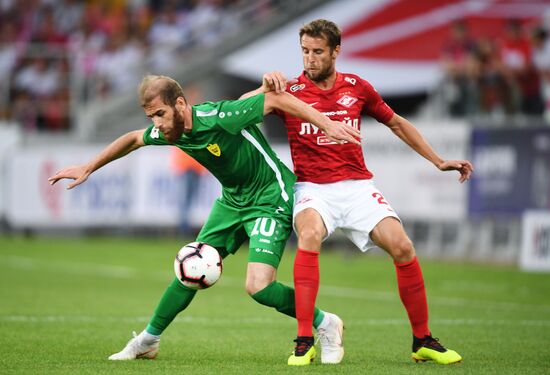 Football. Russian Premier League. Spartak vs. Anzhi