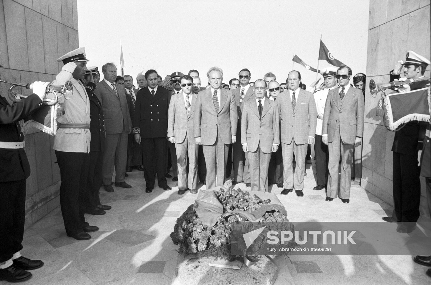 Alexei Kosygin visits Tunisia