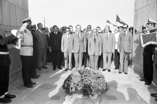 Alexei Kosygin visits Tunisia