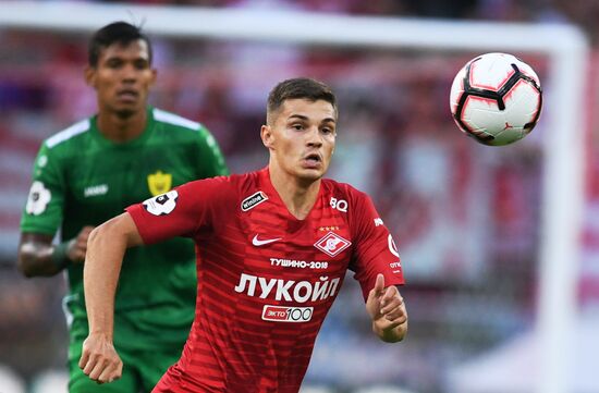 Football. Russian Premier League. Spartak vs. Anzhi