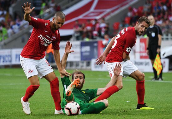 Football. Russian Premier League. Spartak vs. Anzhi