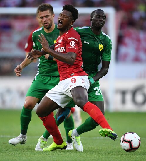Football. Russian Premier League. Spartak vs. Anzhi