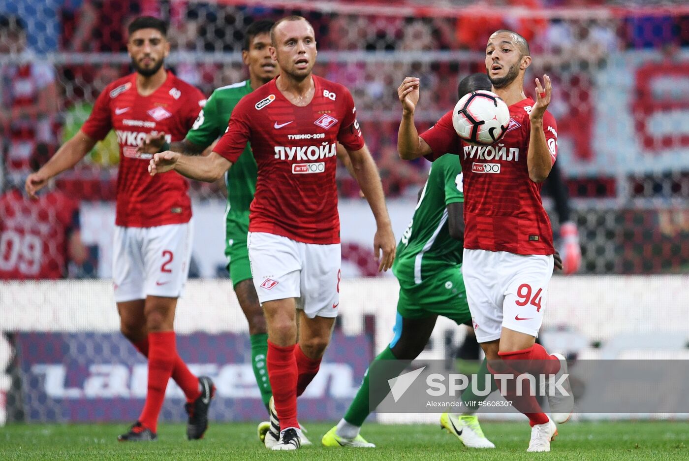 Football. Russian Premier League. Spartak vs. Anzhi