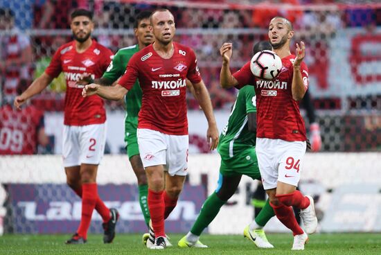Football. Russian Premier League. Spartak vs. Anzhi