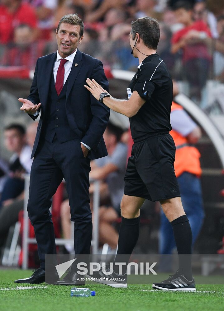 Football. Russian Premier League. Spartak vs. Anzhi