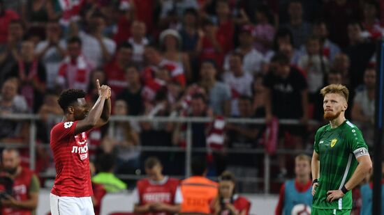 Football. Russian Premier League. Spartak vs. Anzhi