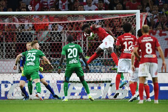 Football. Russian Premier League. Spartak vs. Anzhi