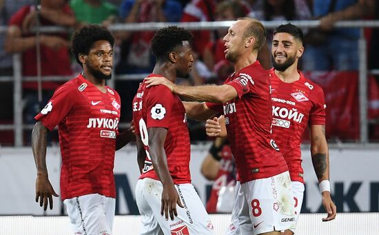 Football. Russian Premier League. Spartak vs. Anzhi