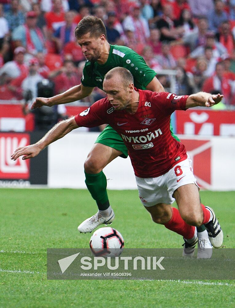 Football. Russian Premier League. Spartak vs. Anzhi
