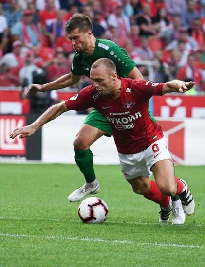 Football. Russian Premier League. Spartak vs. Anzhi