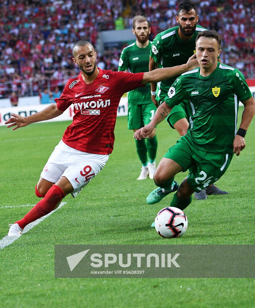 Football. Russian Premier League. Spartak vs. Anzhi