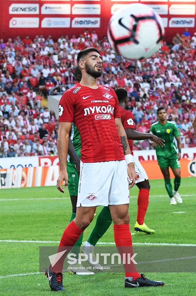 Football. Russian Premier League. Spartak vs. Anzhi