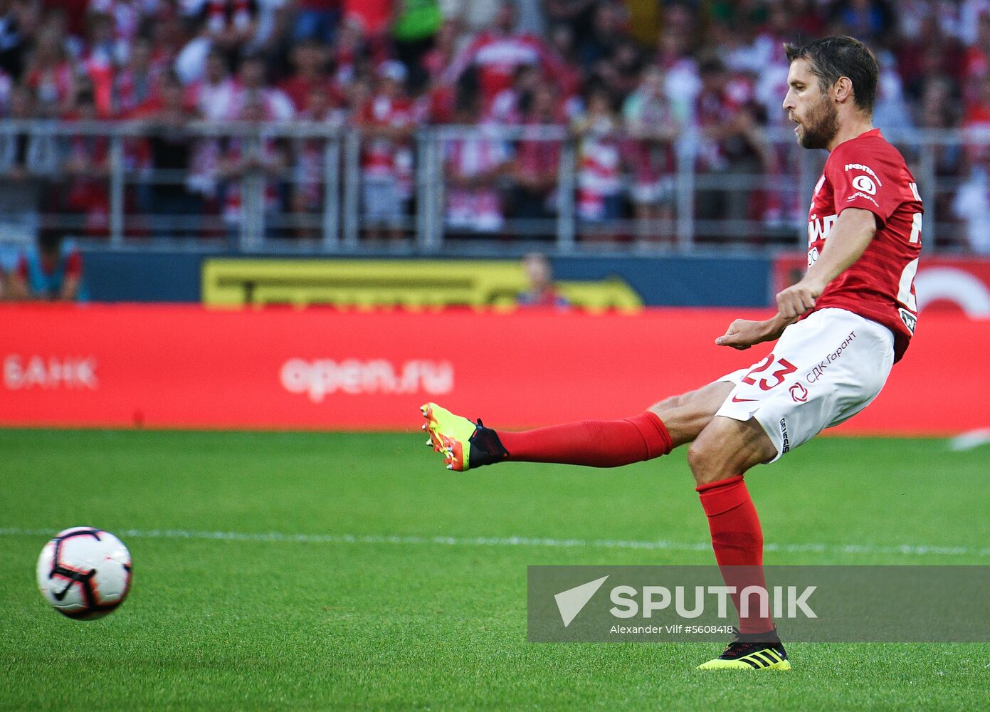 Football. Russian Premier League. Spartak vs. Anzhi