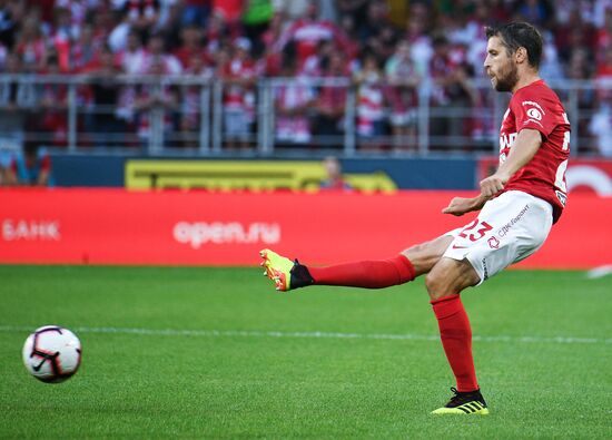 Football. Russian Premier League. Spartak vs. Anzhi