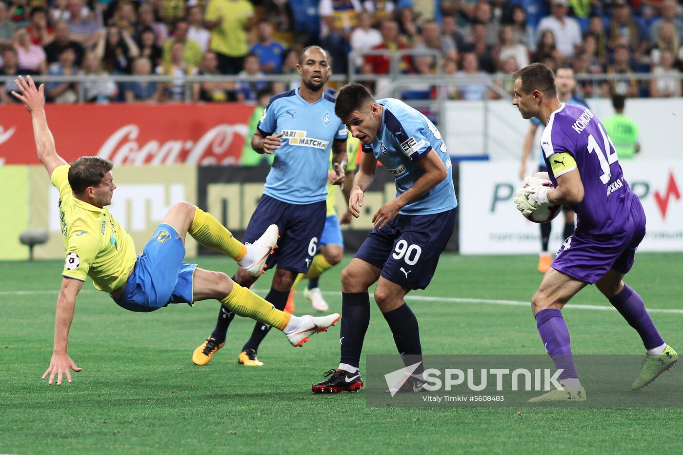 Foootball. Russian Premier League. Rostov vs. Krylya Sovetov