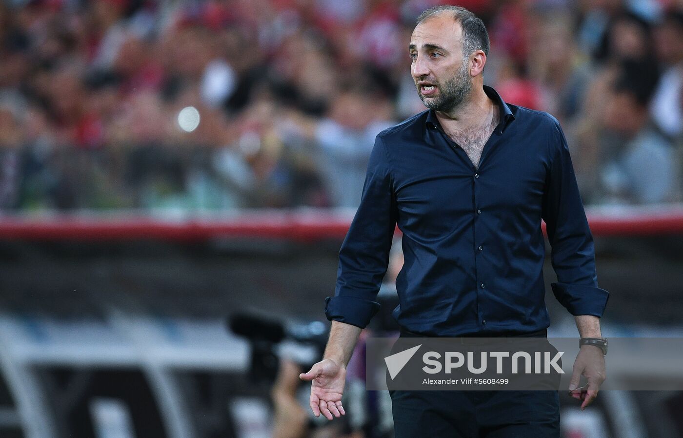 Football. Russian Premier League. Spartak vs. Anzhi