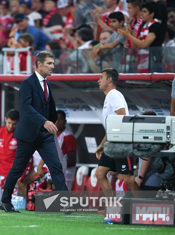 Football. Russian Premier League. Spartak vs. Anzhi