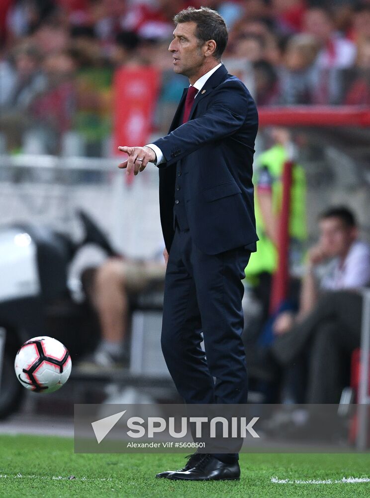 Football. Russian Premier League. Spartak vs. Anzhi