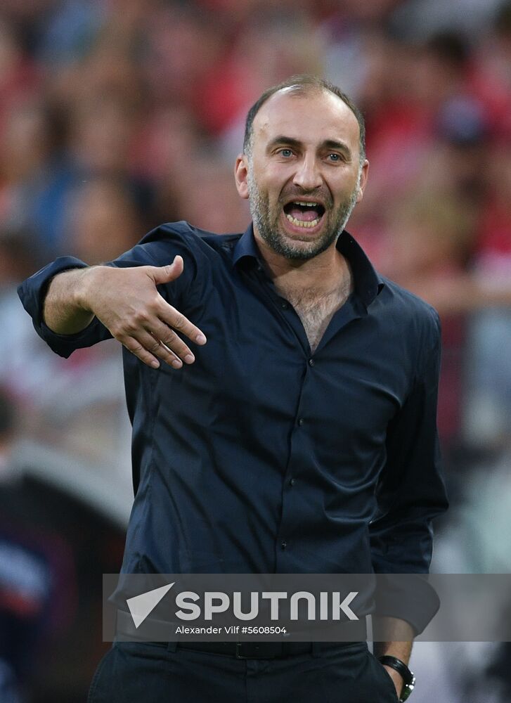 Football. Russian Premier League. Spartak vs. Anzhi