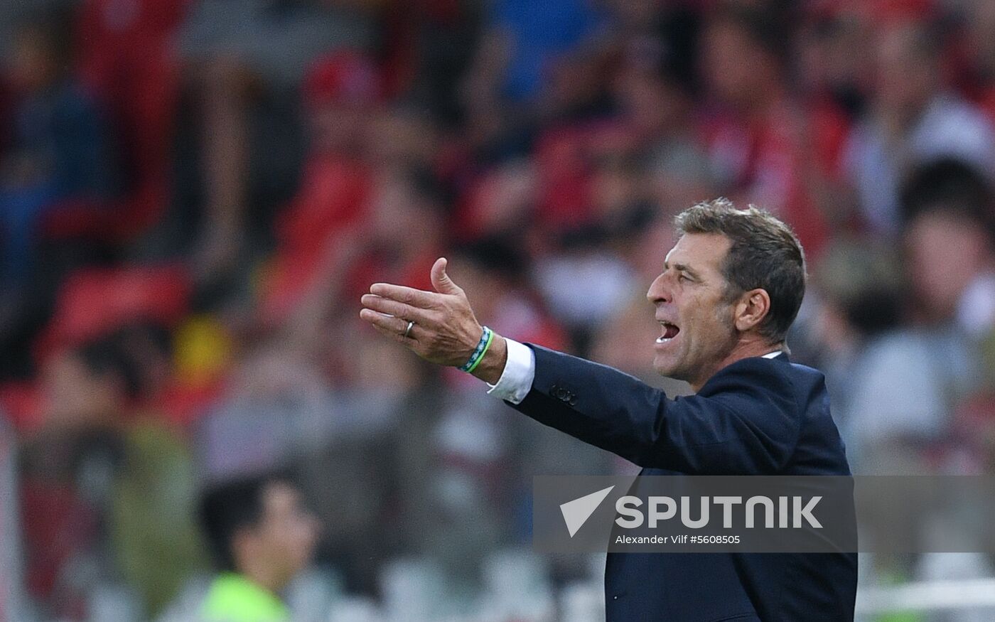 Football. Russian Premier League. Spartak vs. Anzhi
